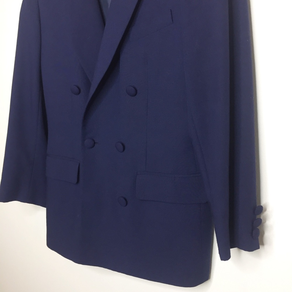 RARE Vintage Dior double breasted blazer skirt set - Picture 4 of 8